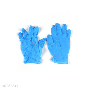 Hot selling anti bacterial disposable medical butyronitrile examination gloves