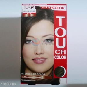 Wholesale Hair Color Cream/Permanent Hair Dye_medium Brown