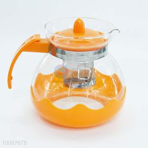 Lotus Shaped Glass Tea Pot