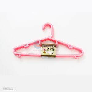 Wholesale Household 42CM Pink Plastic Clothes Hanger