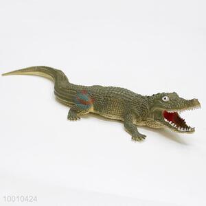 3 colors PVC simulation crocodile model