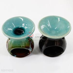 1pc Ceramic <em>Incense</em> Burner Indoor Home Decoration 2 Colors