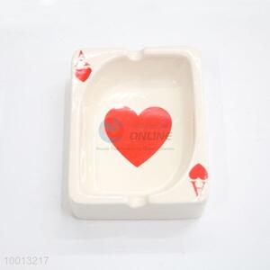 Wholesale Poker Shaped Windproof Iron <em>Ashtray</em>