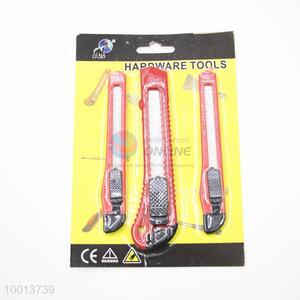 3pcs Hardware Tools Set of A Large Art Knife and 2pcs Small Art Knives