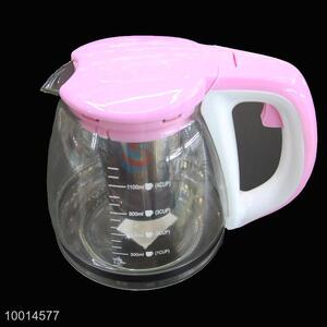 Stainless Steel Kettle With Pink Plastic Handle Water Kettle