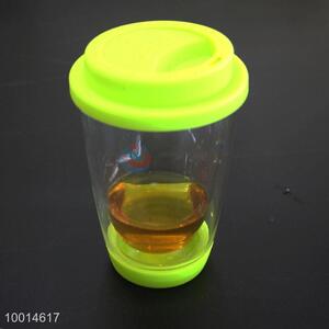 Wholesale New Arrival Green Glass Water Bottle