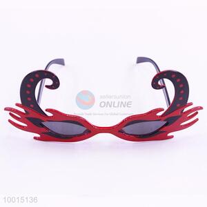 Cool Ox Horn Shaped Red Eyewear