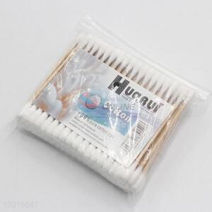 2016 hot sale wood cotton swabs