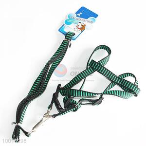 Wholesale High Quality Green Streak Pattern <em>Harness</em> <em>Dog</em> Leashes