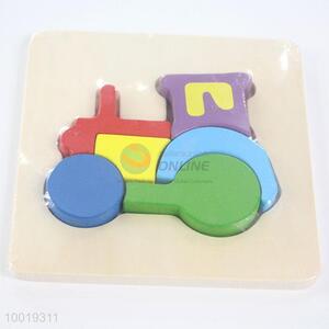 Car Model Wood Building Block Puzzle for Kids