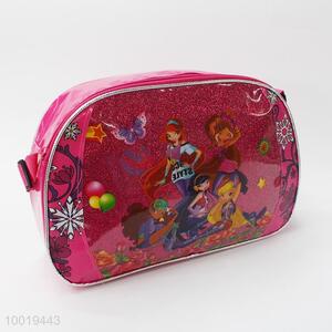 Pink single- shoulder bag for girls