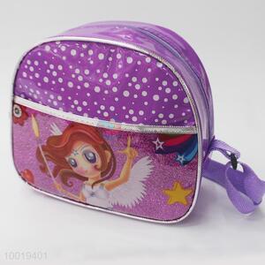 Purple cartoon design insulation bag