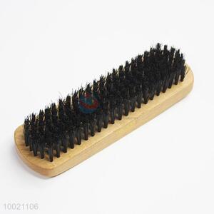 Good quality pig hair shoe brush