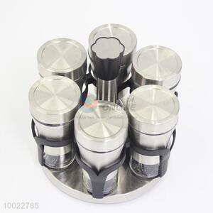 Kitchen 6 pcs stainless steel cruet set