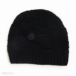 Wholesale Black Beanie Cap/Knitted Hat for Winter