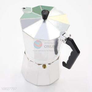 Wholesale Aluminum  Moka Coffee Pot Stovetop Espresso Maker (1cup=50ml)