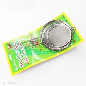 14cm/16cm/18cm Broadside Stainless Steel Mesh Strainers