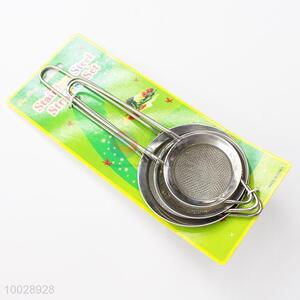 12cm/14cm/16cm Broadside Stainless Steel Mesh Strainers