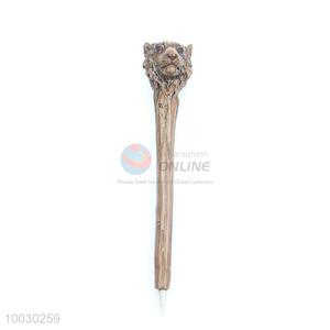 Lion Head Resin Ball-point Pen