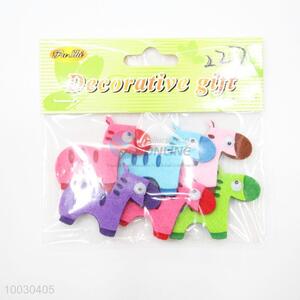 Wholesale Horse Septempunctata Shape Felt Decorative Gift