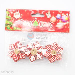 Decorative china wholesale clips wood clip snowflake clip