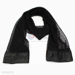 Wholesale Black Dacron With Satin Scarf With Drill