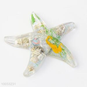 Fashion clear acrylic starfish shaped bottle opener