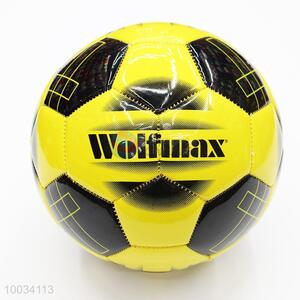 Yellow Size 5 Laminated Soccer Ball/Football