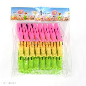 Unique wholesale 24pcs/set plastic clothespin