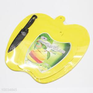 3 pcs apple shaped cutting <em>board</em> and knife set