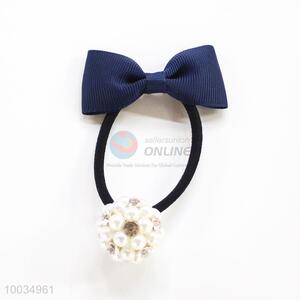 Dark Blue Hair Accessories Elastic Hair Band Hair Ring