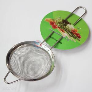 High Quality Kitchen Straight Line 6cm Stainless Steel Mesh Strainer