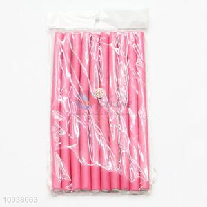 24*1.4cm 10pcs/bag rubber bendy hair rollers