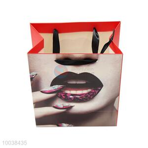 23*18*10cm Red Mouth Fashion Gift Bag/Paper Bag