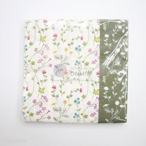 Colorful Floral Pattern Square Napkin