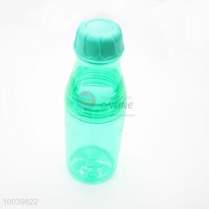 High Quality Light Blue Coke Bottle Shape PP+PS Double Wall Auto Mug/Travel Mug