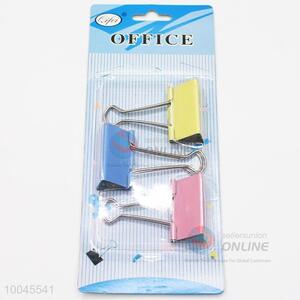 3pcs Large Size Colorful Ticket/Metal Clips Set