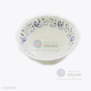 5inch Blue Pattern Heat Resistant Opal Glassware Opal Glass Opal Soup Bowl
