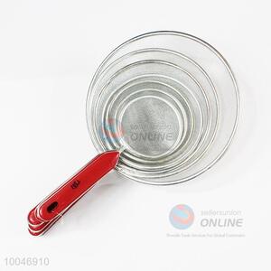 9cm Plastic Handle Stainless Steel Mesh Strainer