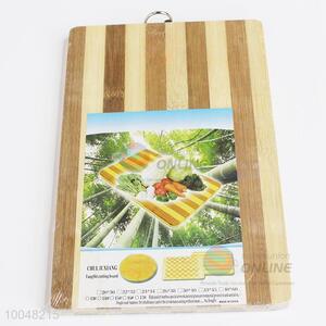 High Quality Rectangular Wooden Striped Chopping Block/Board