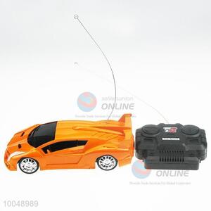 Delicate red＆orange mixed simulation 4 channel remote control car