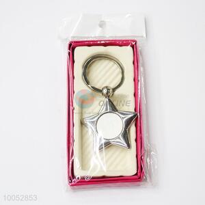 Star Shaped Aluminium Alloy Key Chain/Key Ring