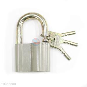 Wholesale silver plated top security lock with three keys