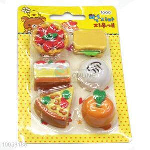 Wholesale Funny Cute Cake Shape Food Erasers