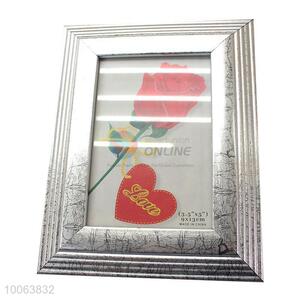 9*13cm Wholesale Novel PS Foam Silver Photo Frame For Decoration