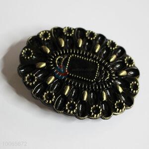 New arrivals vintage oval metalzinc alloy belt buckle