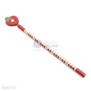 Cute pencil for kids wooden carve pencil