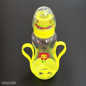 260ml Eco-friendly Green Baby Feeding-bottle, Silicone Nipple PC Bottle Material