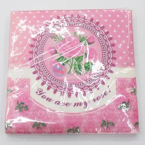 Wholesale Elegant Folded Table Paper Napkin