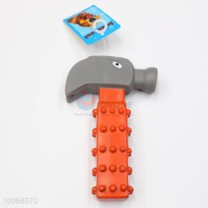 Hot Sale Hammer Shaped Squeaky Soft Pet Toy